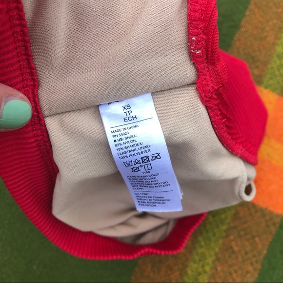 Old Navy Red Bikini Set Swimsuit - Picture 4 of 4